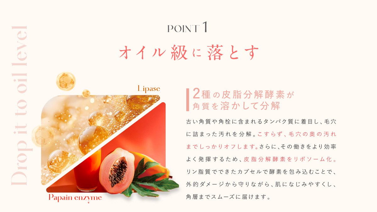 オイル級に落とす